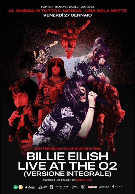 Billie Eilish: Live At The O2 streaming ita